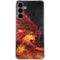Fire Stalker Wolf by Tom Wood Galaxy S24 Plus Clear Case